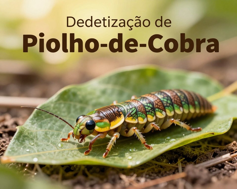 Piolho de Cobra - Saiba tudo e Como Dedetizar